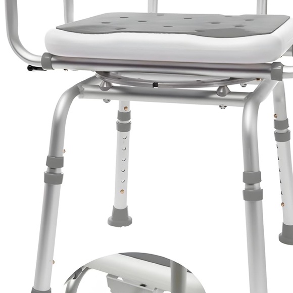 The BEST MOBB+ 3.0 Premium Bathroom Swivel Shower Chair Bath BenchBack360 Degree - Picture 7 of 11